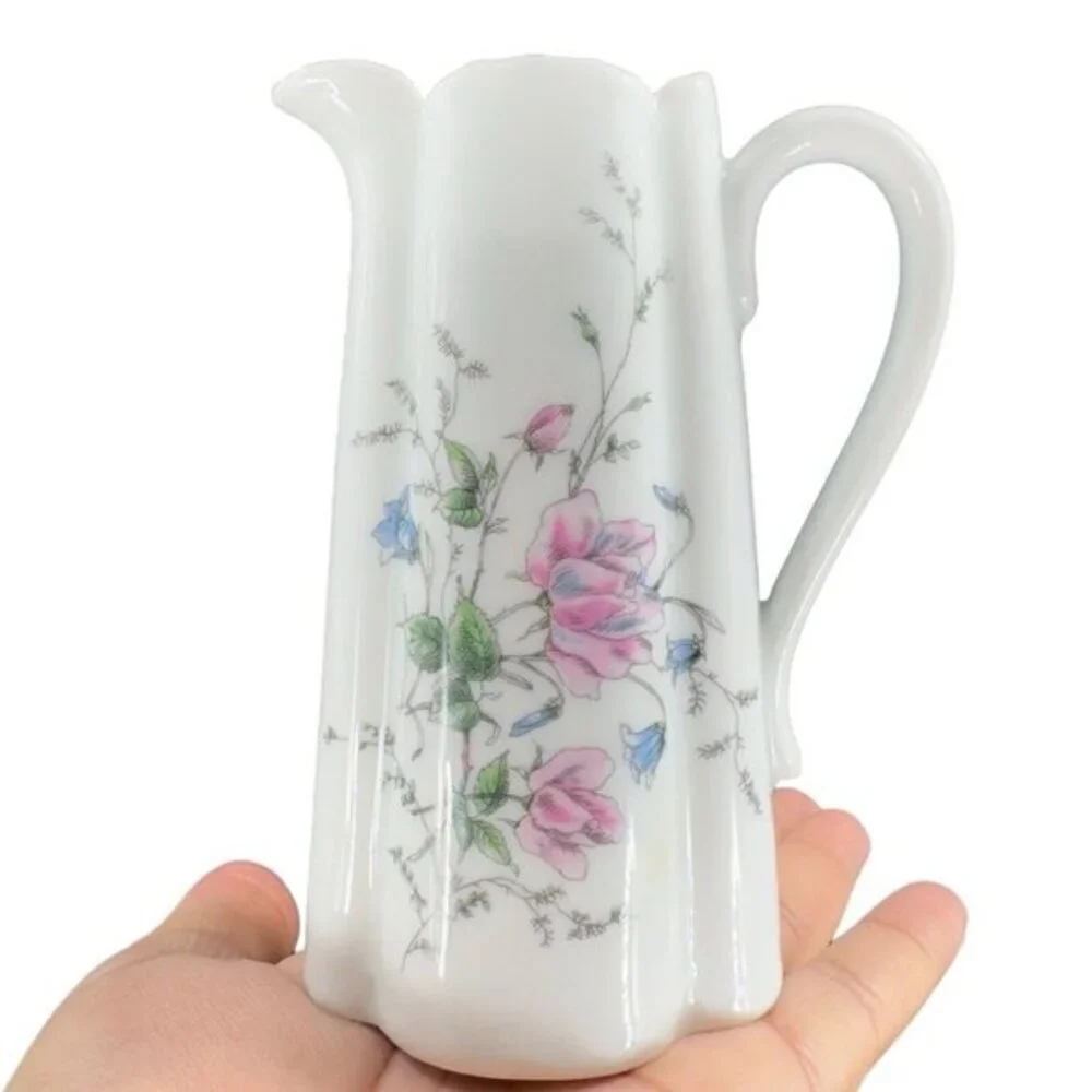 Vintage Limoges Haviland‎ Fine Porcelain Ceramic Pitcher Creamer Made In France